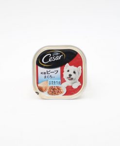 Cesar 西莎 日本版 吞拿魚牛肉狗罐頭 100G