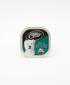 Cesar 西莎 牛肉及蔬菜狗罐頭 100G