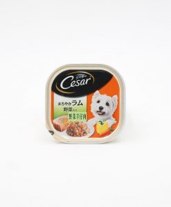 Cesar 西莎 日本版 野菜羊仔肉狗罐頭 100G