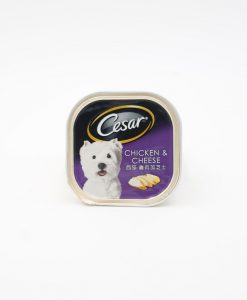 Cesar 西莎 雞肉及芝士狗罐頭 100G