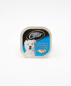 Cesar 西莎 雞肉及蔬菜狗罐頭 100G