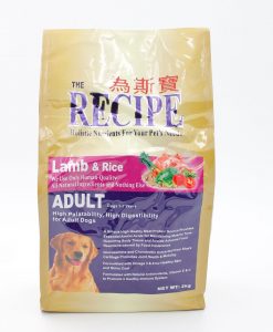 Recipe 為斯寶 羊肉成犬配方