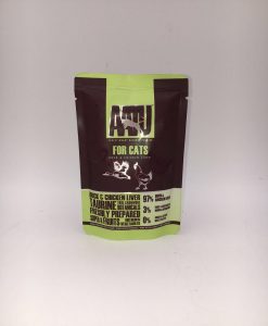 AATU 雞肝及鴨肉貓濕糧 85G