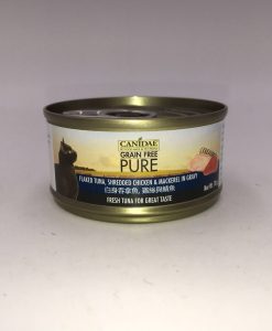 Canidae 卡比 白身吞拿魚、雞絲與鯖魚貓罐頭 70G