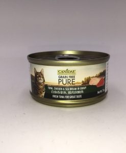 Canidae 卡比 白身吞拿魚、雞肉與鯛魚貓罐頭 70G