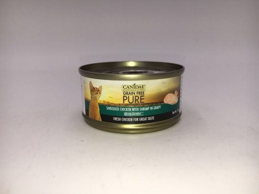 Canidae 卡比 雞絲與蝦仁貓罐頭 70G