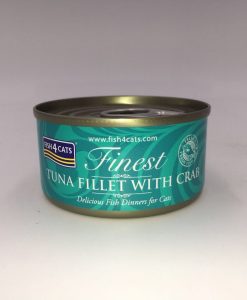 Fish4Cats 海洋之星 蟹肉吞拿魚柳貓罐頭 70G