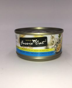 Fussie Cat 高竇貓 黑鑽吞拿魚+白魚純天然貓罐頭 80G