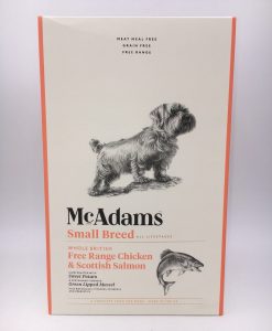 McAdams 自由放養雞+三文魚配方狗糧 (細粒)