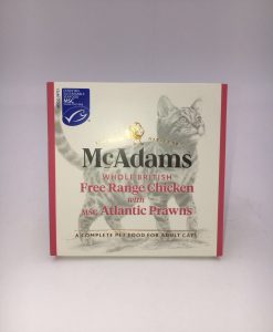 McAdams 自由放養雞+MSC 大西洋海蝦貓御膳濕糧 100G