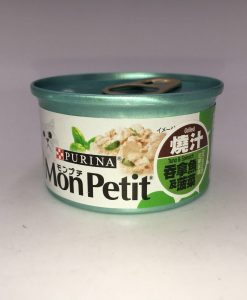MonPetit 至尊 燒汁吞拿魚及菠菜貓罐頭 85G