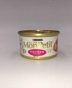 MonPetit 金裝 角切吞拿魚塊貓罐頭 85G