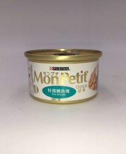 MonPetit 金裝 特選鯛魚塊貓罐頭 85G
