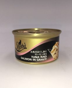 Sheba 吞拿三文魚 (湯汁) 貓罐頭 85G
