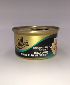 Sheba 吞拿白身魚 (湯汁) 貓罐頭 85G