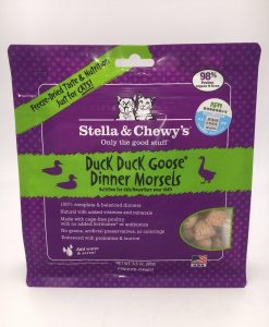 Stella & Chewy's 無穀物鴨肉及鵝肉凍乾生肉貓糧