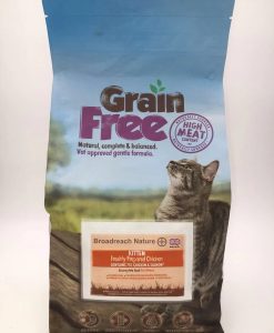 Broadreach Nature+ 三文魚+雞肉幼貓配方貓糧 2KG