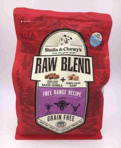 Stella & Chewy's Raw Blend凍乾生肉外層低溫烘焙乾糧+凍乾生肉粒 羊肉+鹿肉配方狗糧