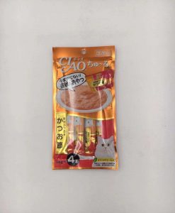 Ciao 鯡魚+鰹魚唧唧醬 14G x 4