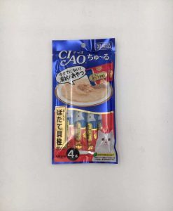 Ciao 金鎗魚+扇貝唧唧醬 14G x 4