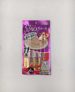Ciao 11+貓用雞肉唧唧醬 14G x 4