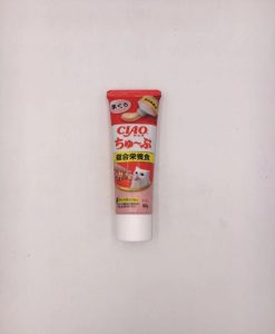 Ciao 吞拿魚+營養牙膏裝唧唧醬 80G