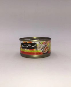 Fussie Cat 高竇貓 黑鑽吞拿魚+雞肝純天然貓罐頭 80G