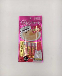 Ciao 雞肉+蝦唧唧醬 14G x 4