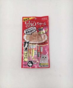 Ciao 11+貓用金鎗魚+鯡魚唧唧醬 14G x 4