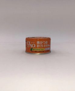 Ciao 吞拿魚+燒鏗魚+雞肉 貓罐頭 85G