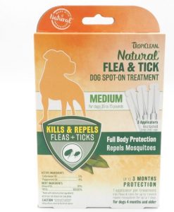 Alternative view of TropiClean 犬用滅蚤滴劑 3支裝