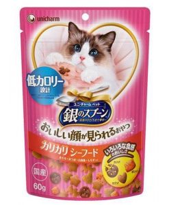 日本銀匙三星級貓小食 低卡路里系列 60G