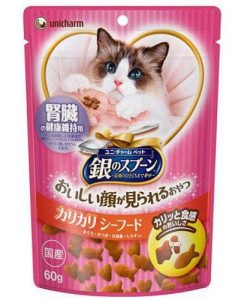 日本銀匙三星級貓小食 保護腎臟系列 60G