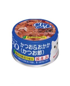 Ciao 鰹魚+木魚片 貓罐頭 85G