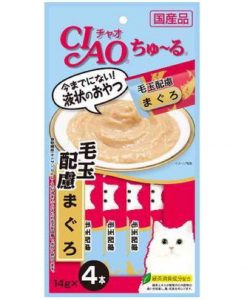 Ciao 金槍魚毛球配方唧唧醬 14G x 4