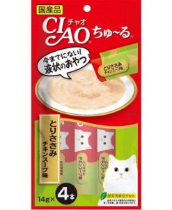 Ciao 雞柳+雞湯唧唧醬 14G x 4
