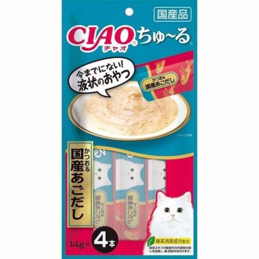 Ciao 國產鰹魚唧唧醬 14G x 4