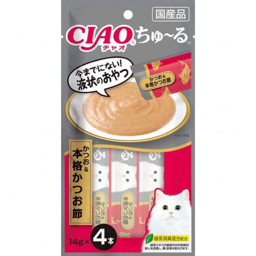 Ciao 正宗鰹魚唧唧醬 14G x 4