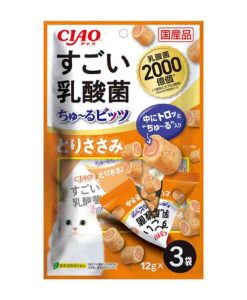 Ciao 2000億乳酸菌雞肉流心粒粒 12G x 3