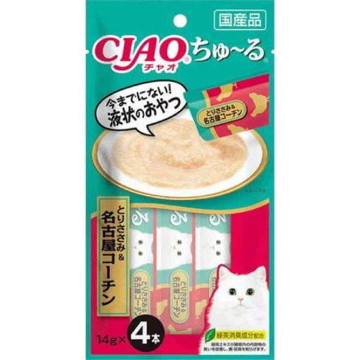 Ciao 名古屋雞肉唧唧醬 14G x 4