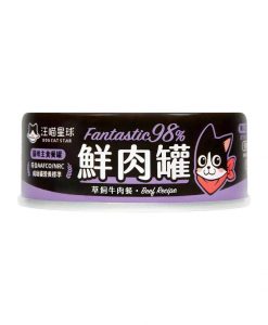 汪喵星球貓貓鮮肉主食罐 牛肉 80G