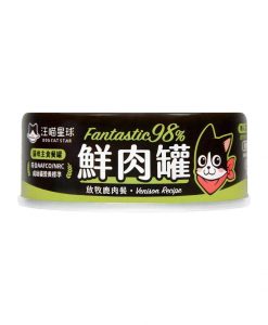 汪喵星球貓貓鮮肉主食罐 鹿肉80G