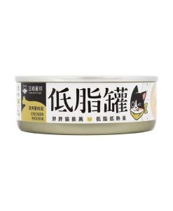 汪喵星球貓貓低脂鮮肉肉泥主食罐 雞肉 80G